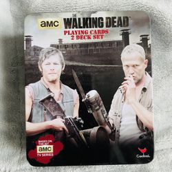New AMC Walking Dead (2) Set Playing Cards 