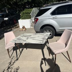 Granite-like Table And Chairs, Can Sell Separately! 