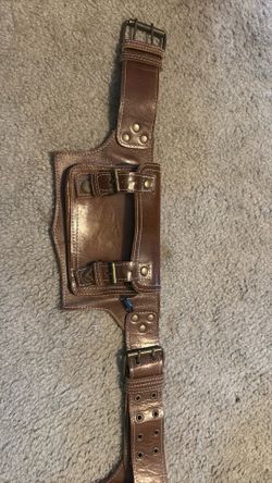 Leather Fanny Pack Belt