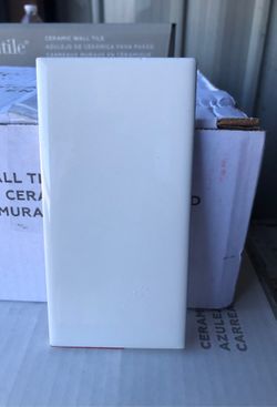 3x6 bright white tile