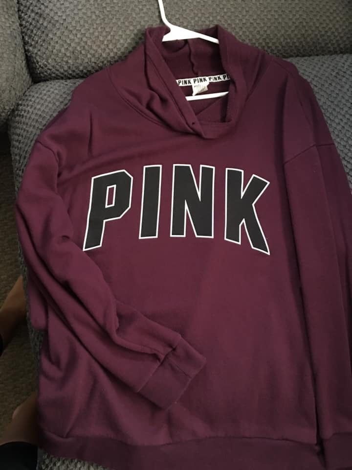 Victoria secret pink xl cowl neck hoodie