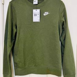 NEW Nike Cozy Green Sweatshirt - Women’s XS 