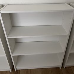 (3) Billy Bookcases
