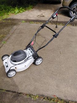 Task force electric mower
