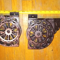 Cast Iron Pulleys Vintage Antique Very Very Rare If You Can Even See One Anywhere