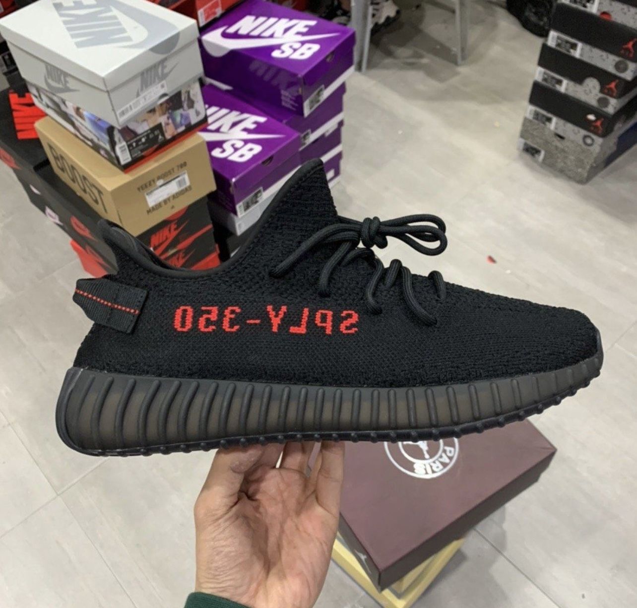 Bred Yeezy 350s Size