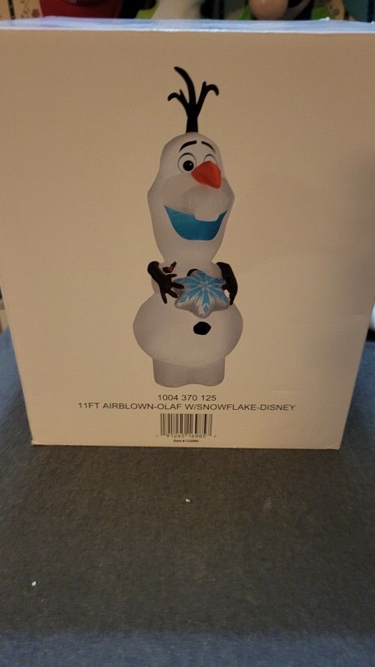 11 Ft Olaf Christmas Inflatable For Front Yard Decor