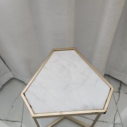 End Table Coffee Table Marble Top