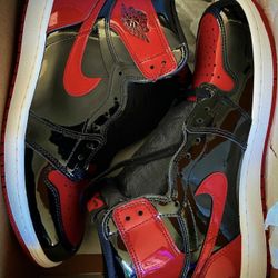 Jordan 1 “Patent Bred” Men Sz 10.5, 11.5