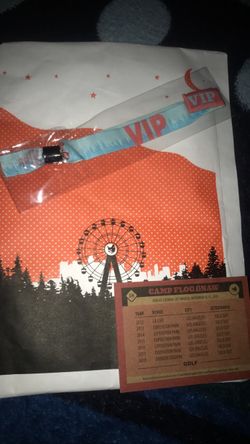 Camp Flog Gnaw VIP wristband