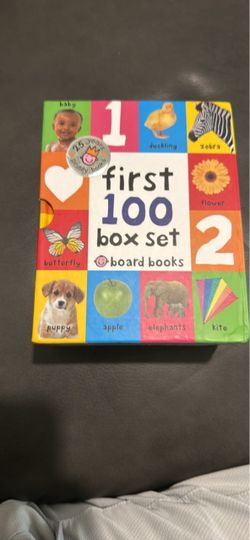 A 3 pack of board books for babies