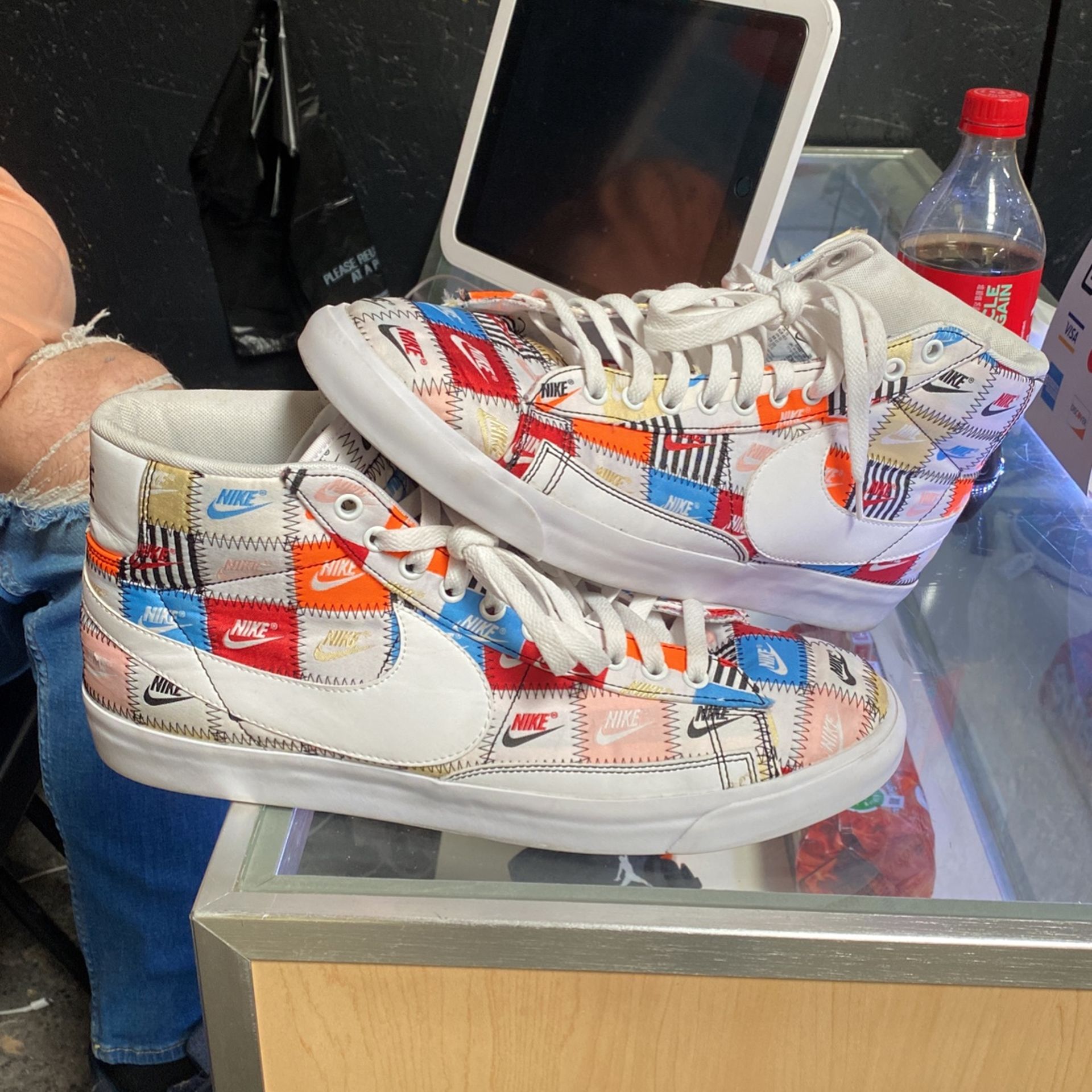 Nike Blazer Mid Patchwork Sz 14 Men's