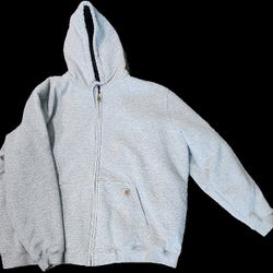 3XLT Carhartt Jacket Gray Hoodie with Quilt Lined RN 14806 MADE in USA for Sale in Whittier CA OfferUp