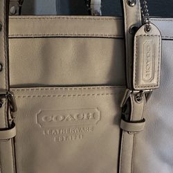 White Coach Bag 
