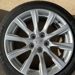 Stock Cadillac CT5 Wheels And Tires 18”