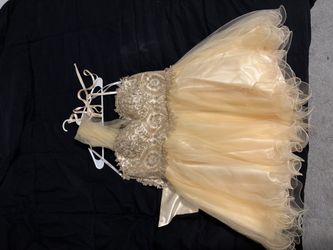 yellow homecoming dress
