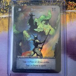 Frank Frazetta Sorcerer (Promo Foil Alt Art)