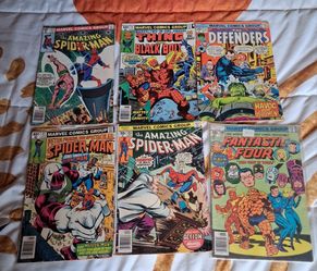 Lot of 46 Vintage Marvel Comics 1970s–80s