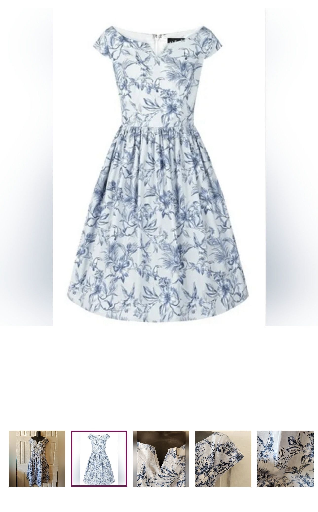 Swing Dress Cotton Retro-vibes