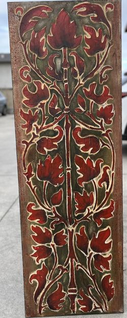 Large Art Work - Red Tree