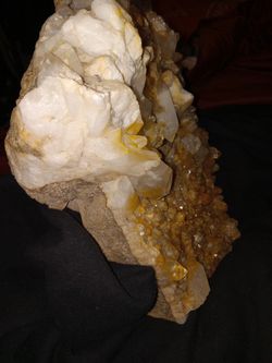 Geo...Yellow Quartz Crystal  Thumbnail