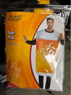 Beer pint costume