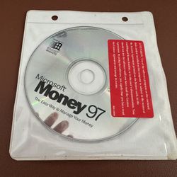 Microsoft Money 97 CD Only Personal Finance Software for Windows – Vintage