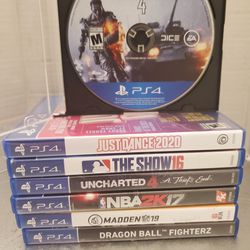 Playstation 4 video games