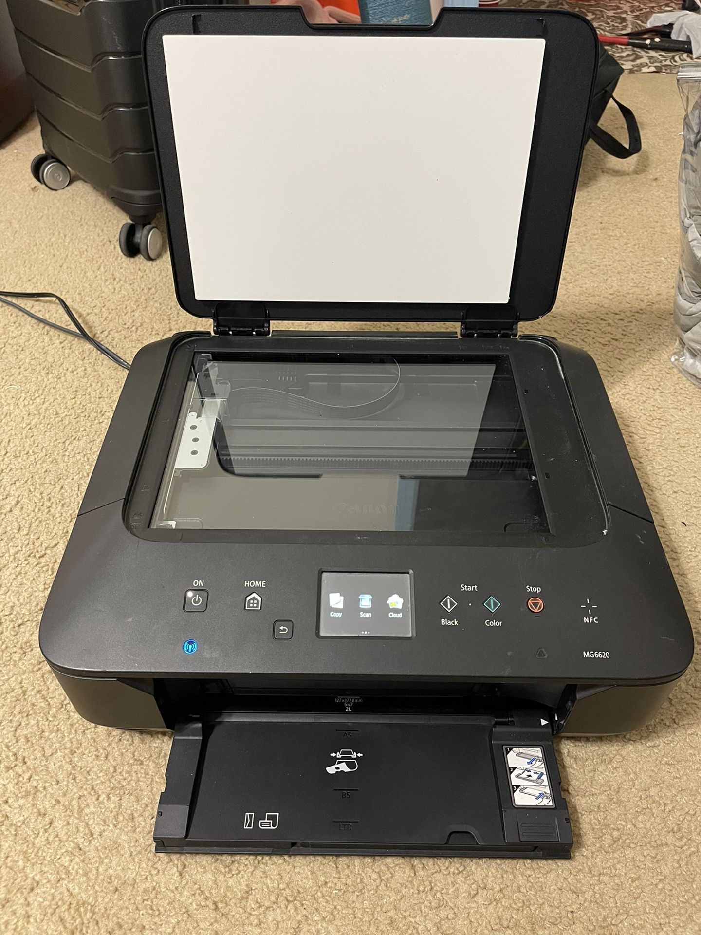 CANON PIXMA MG6620 WIRELESS ALL IN ONE COLOR CLOUD Printer, Mobile - Main Image