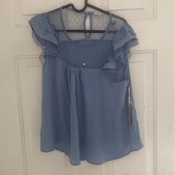 Blue Blouse New