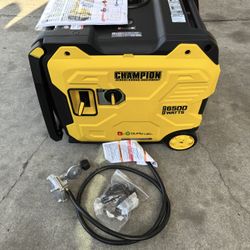 Champion Power Equipment 6500-Watt Recoil Start Gasoline and Propane Powered Dual Fuel Inverter Portable