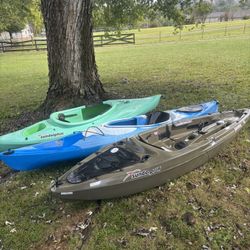 3 Kayaks