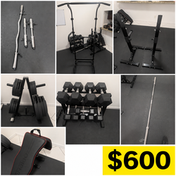 Complete Home Gym Equipment Bundle