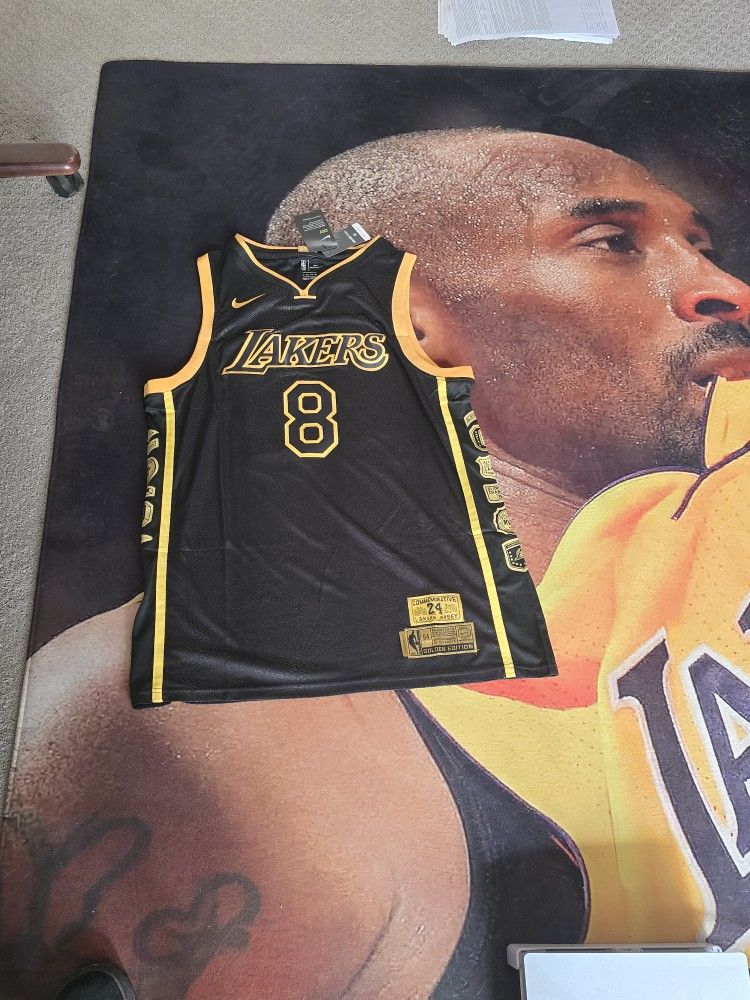 Kobe Bryant Commemorative Lakers Jersey