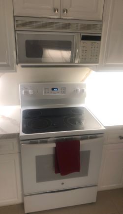 Microwave and oven