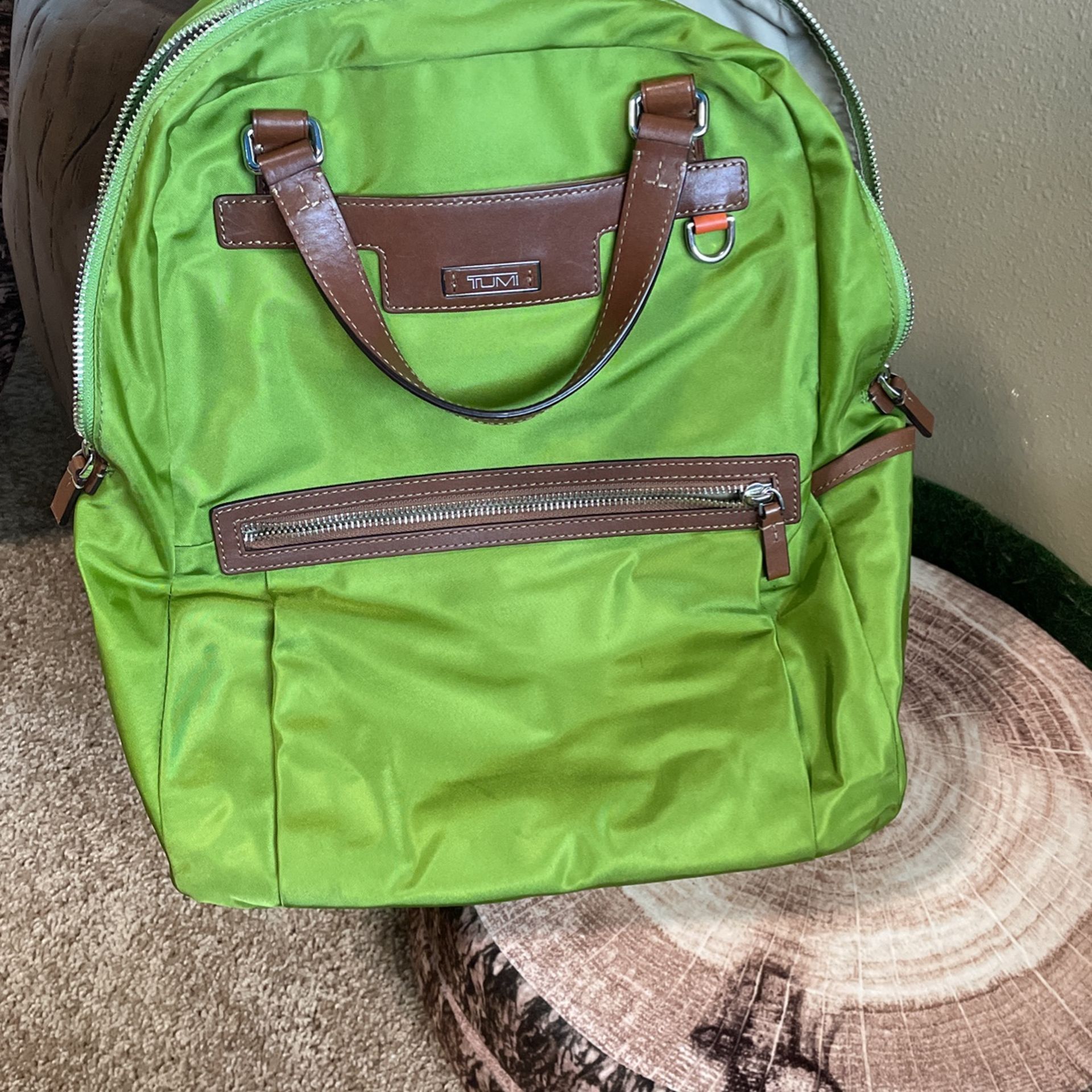 Tumi Green Backpack PENDING