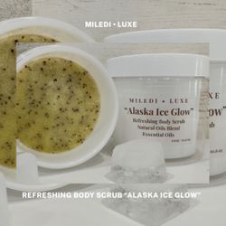 REFRESHING BODY SCRUB "ALASKA ICE GLOW"
