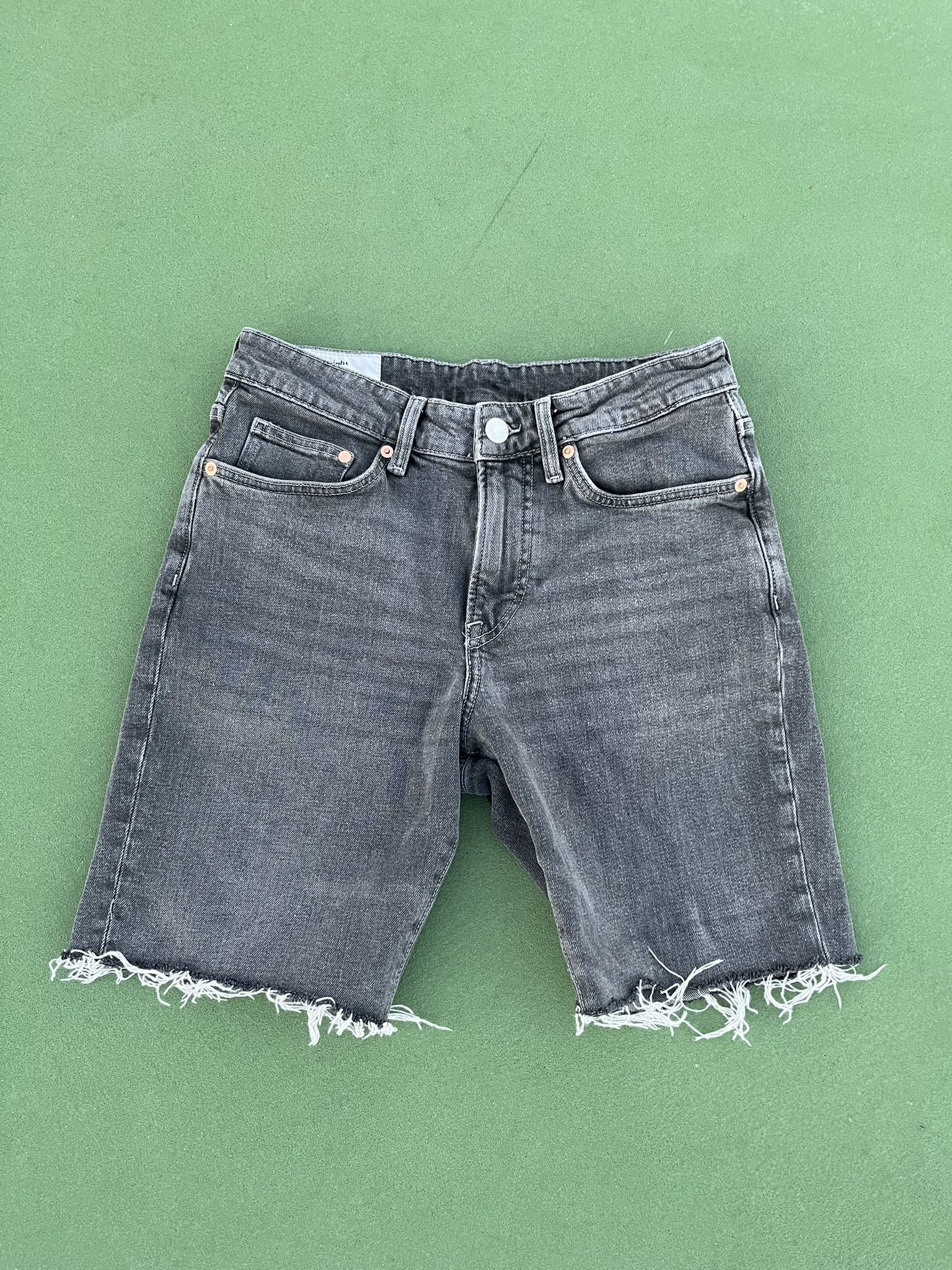 Distressed Jean Shorts