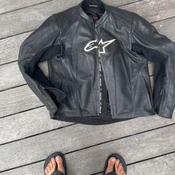 Alpine stars stunt motorcycle jacket