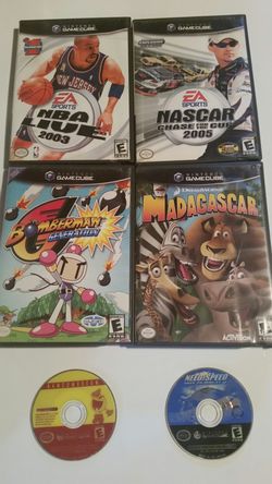 6 Nintendo Gamecube Games