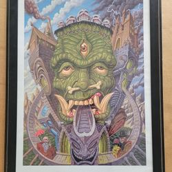 Tattooist And  Artist Michael "Pooch" Pucciarelli Print