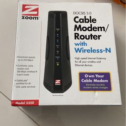 Cable Modem Router With Wireless Docsis 3.0