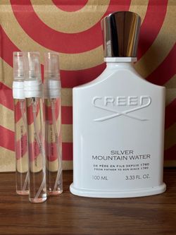CREED SILVER MOUNTAIN WATER EAU DE PARFUM SAMPLE SPRAY 10ML / 0.34OZ🍃