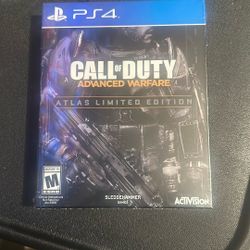 Call Of Duty Advanced Warfare Atlas Limited Edition Sealed