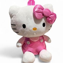 Hello Kitty Plush Backpack