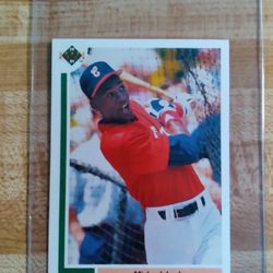 Michael Jordan Rookie Card 1991 Upper Deck Baseball  Card $300 Pick Up $335 Shipped Through Cash App Or Pay Pal 