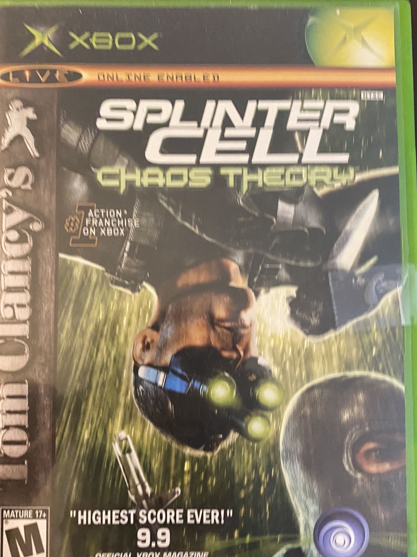 Splinter cell chaos theory Tom Clancys Xbox 360