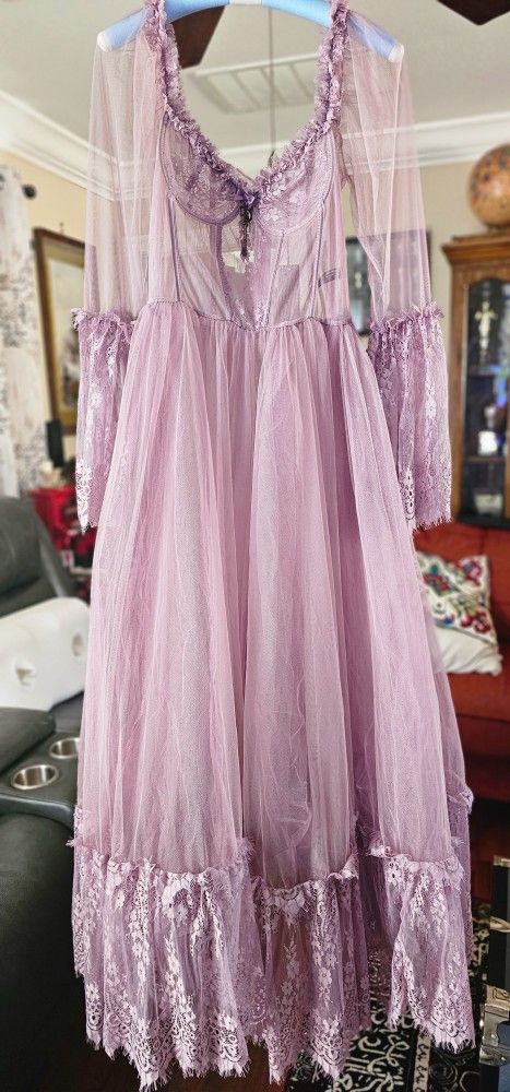 Widow Pink gown