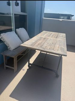 Rustic Picnic Dining Table