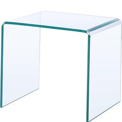 Glass End Table